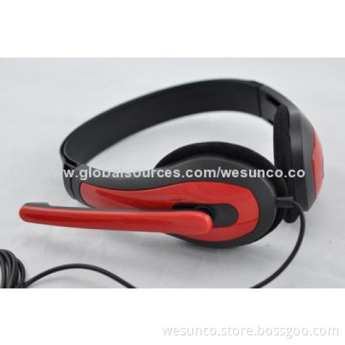 Fashionable wired music headphone for computersNew